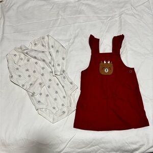 Carter's Red and White Kids Matching Set
